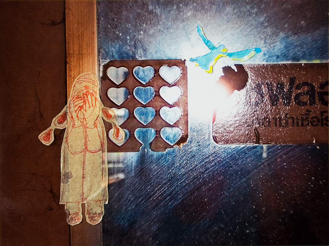 Click to enlarge relief (photo/paper, 27x20 cm, 2006) by heike kastler