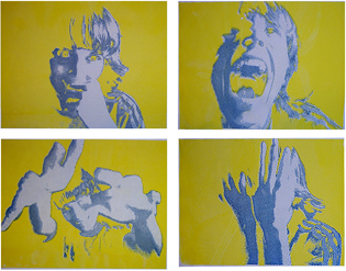 Click to enlarge silk screen (silk sreen prints, 35,5x27 cm, 2007) by heike kastler